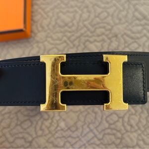 Hermes H belt
